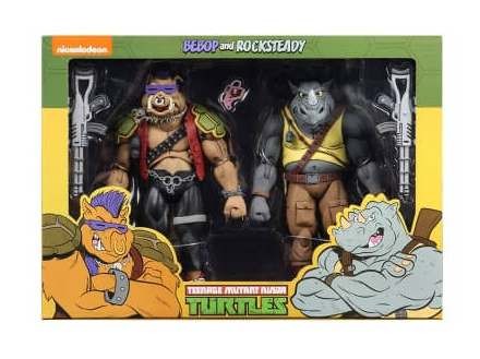 Rocksteady & Bebop - Teenage Mutant Ninja Turtles - Actionfiguren Doppelpack