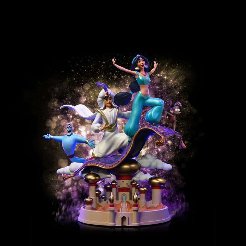 Aladdin and Yasmine - Disney - Deluxe Art Scale 1/10 Statue