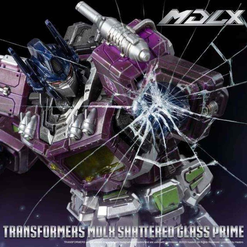 Shattered Glass Optimus Prime - Transformers - MDLX Scale Actionfigur