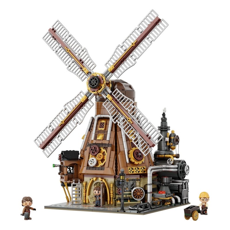 Steampunk Windmill Workshop - Original Pantasy Bauset