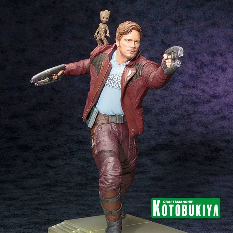 Star Lord with Groot - Guardians of the Galaxy - ARTFX Statue