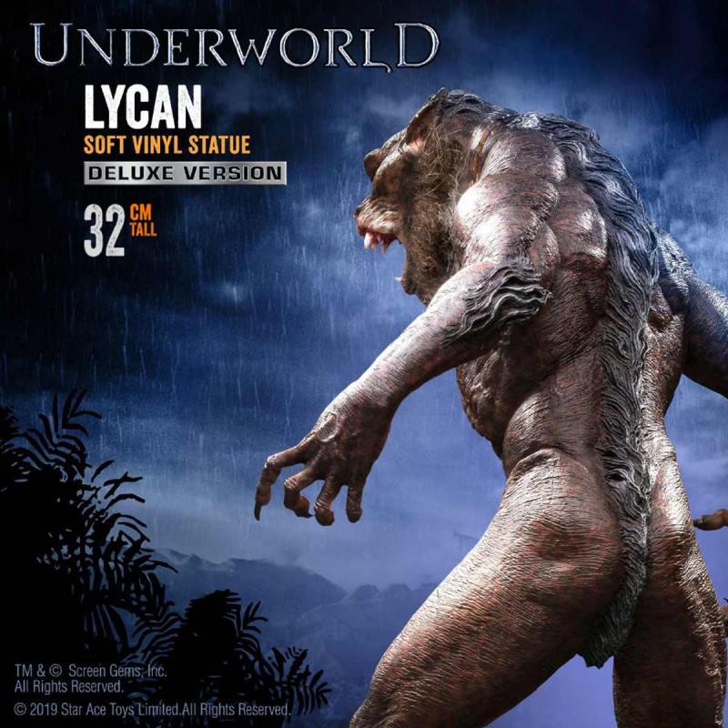 Lycan Deluxe Version - Underworld: Evolution - Soft Vinyl Statue