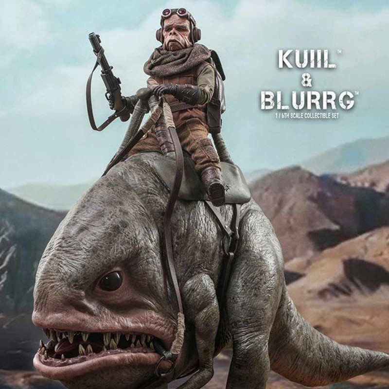 Kuiil & Blurrg - Star Wars The Mandalorian - 1/6 Scale Figuren Set