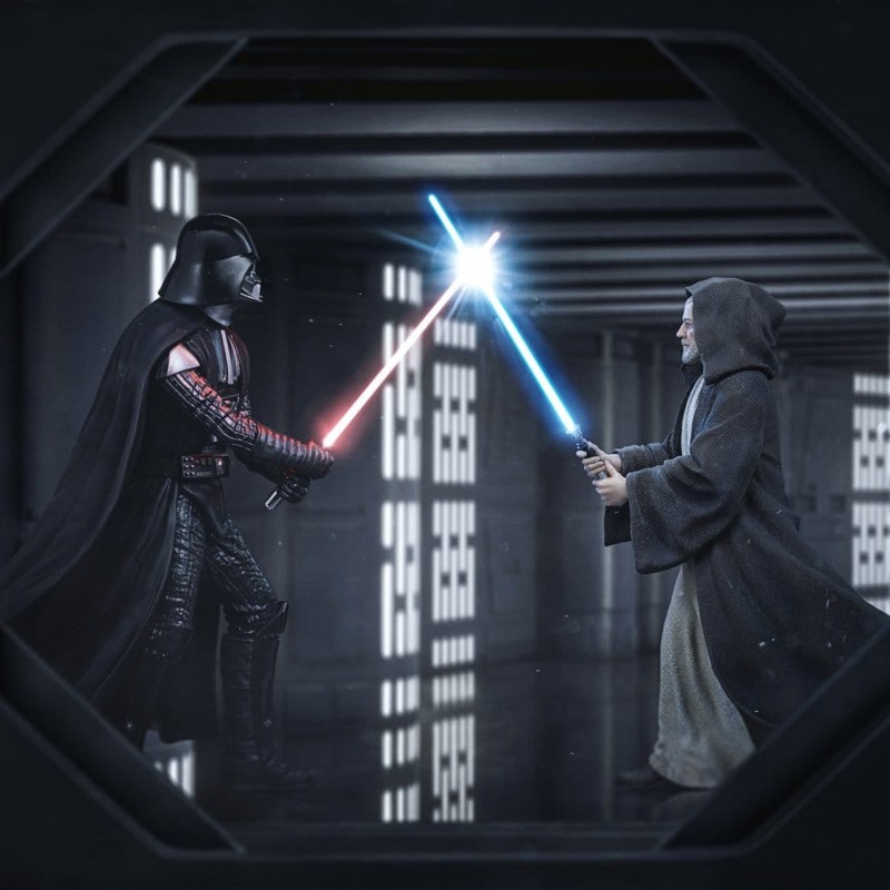Darth Vader Vs Obi-Wan Kenobi - Star Wars - Art Scale 1/10 Statue