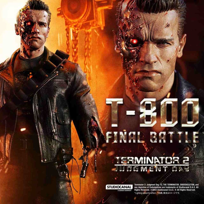 T-800 Final Battle - Terminator 2 - 1/3 Scale Museum Masterline Statue