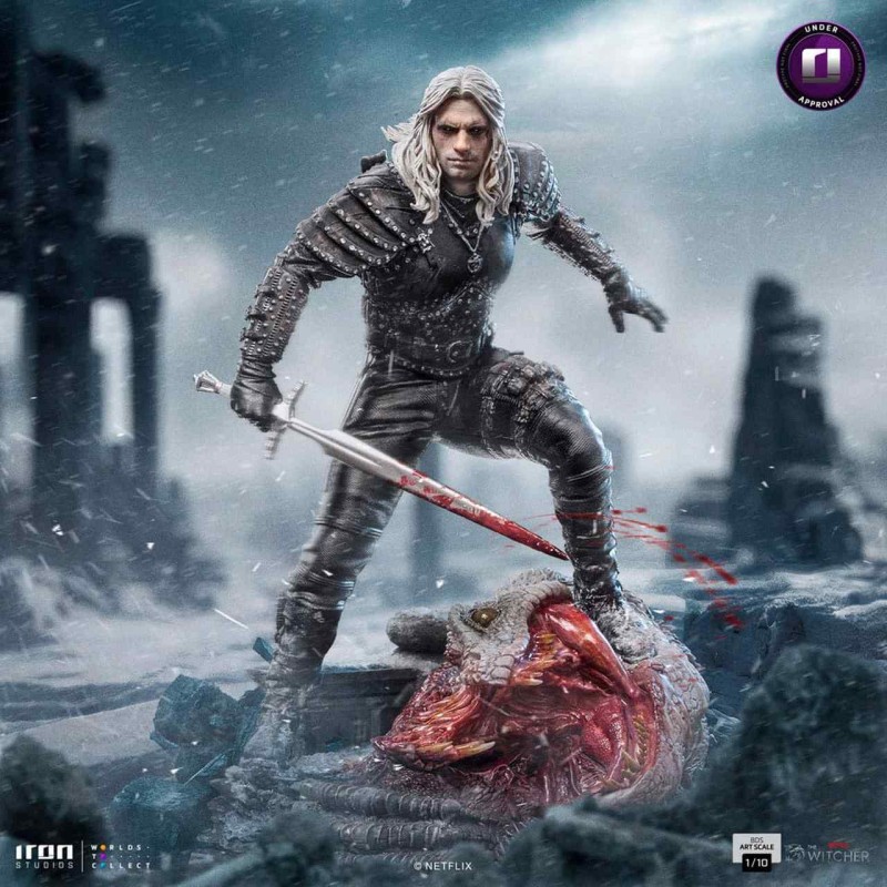 Geralt of Riva - The Witcher - 1/10 BDS Art Scale Statue