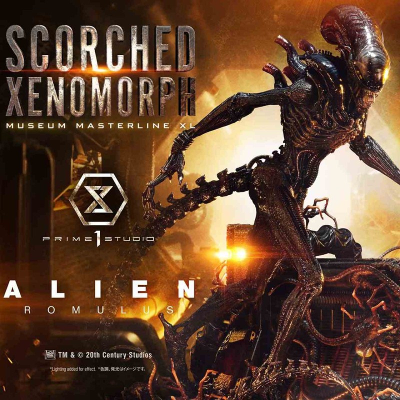 Scorched Xenomorph - Alien: Romulus - Museum Masterline XL Polystone Statue