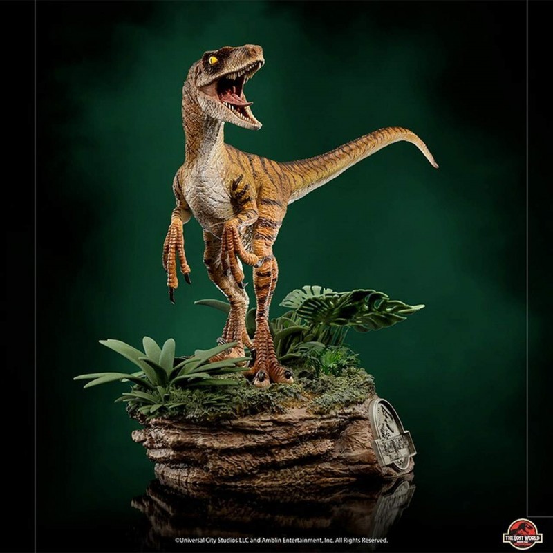 Velociraptor Deluxe Version - Jurassic Park: The Lost World - 1/10 Art Scale Statue