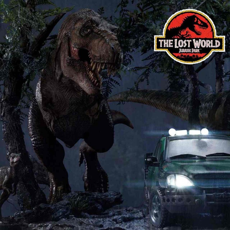 Cliff Attack (Bonus Version) - Jurassic World: The Lost World - 1/15 Scale Polystone Statue