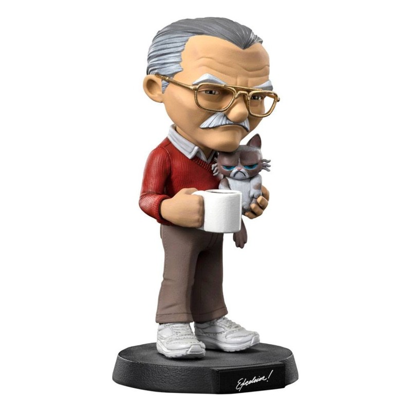 Stan Lee with Grumpy Cat - Mini Co. PVC Figur