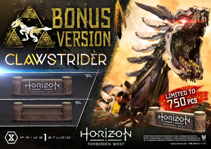 Clawstrider - Horizon Forbidden West - 1/4 Scale Polystone Statue