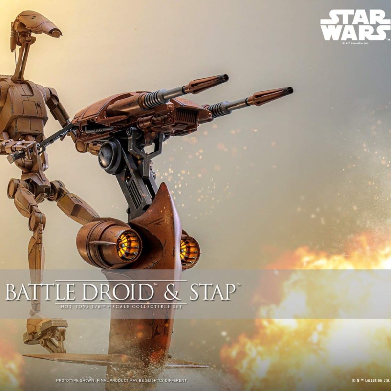 Battle Droid & STAP - The Mandalorian & Grogu - 1/6 Scale Figur