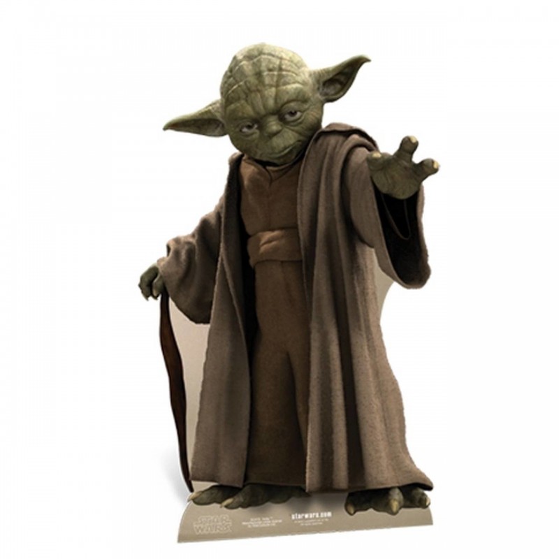 Yoda - Star Wars - Cardboard Cutout 76cm