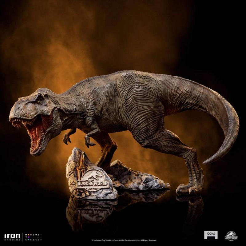 T-Rex - Jurassic World - Icons Scale Statue