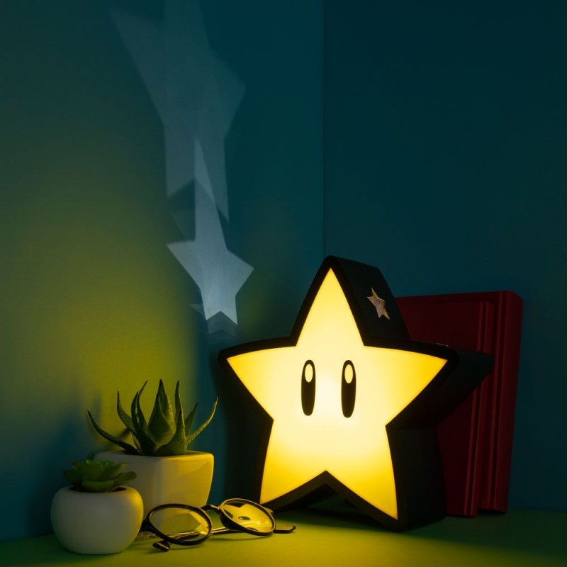Super Star - Super Mario Bros. - Lampe 16cm