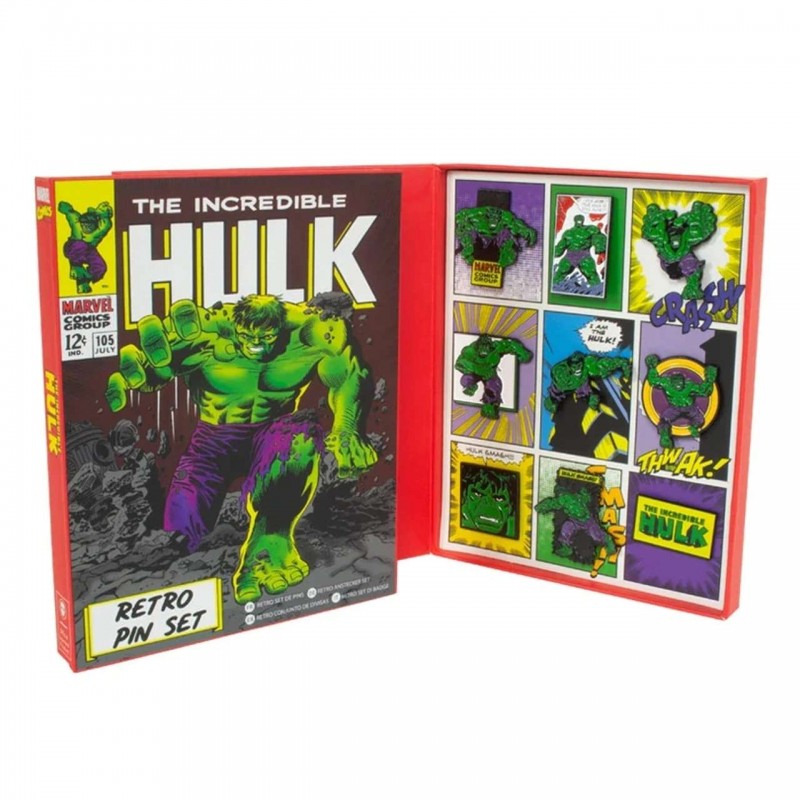 Hulk - Marvel - Retro Pin Set