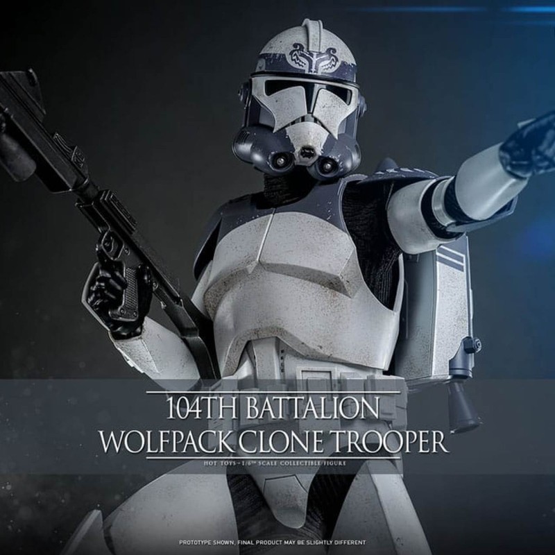 104th Battalion Wolfpack Clone Trooper - Star Wars The Clone Wars - 1/6 Scale Figur