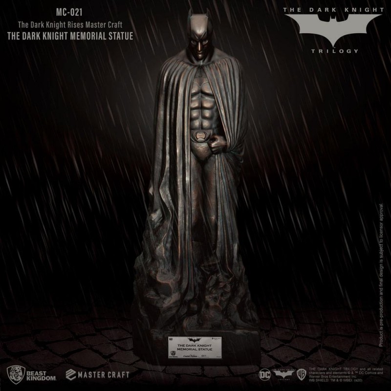 The Dark Knight Memorial Batman - The Dark Knight Rises - Master Craft Statue