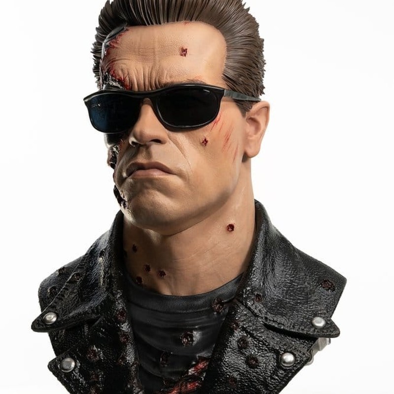 T-800 Model 101 Battle Damaged - Terminator - Life-Size Mask