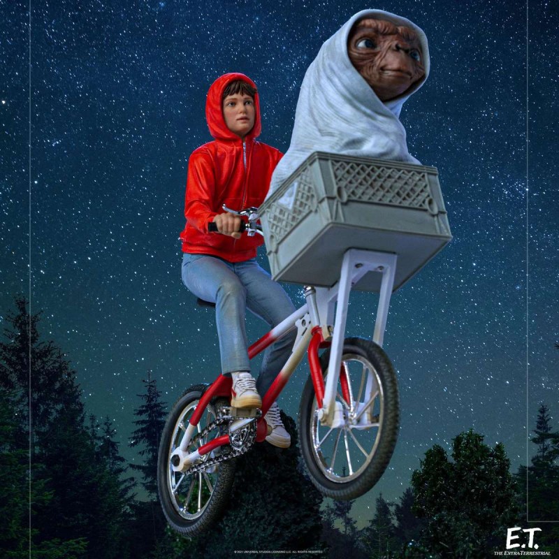 E.T. & Elliot - E.T. Der Ausserirdische - Art Scale 1/10 Statue