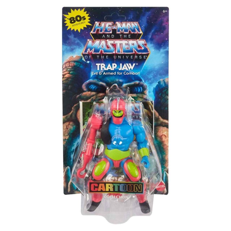 Cartoon Collection: Trap Jaw - Masters of the Universe Origins - Actionfigur 14cm