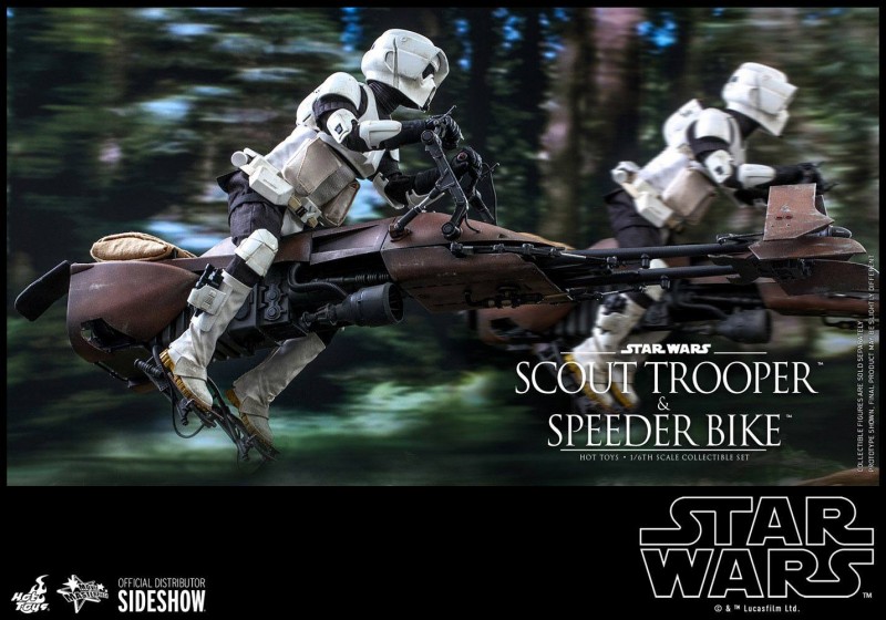 Scout Trooper & Speeder Bike - Star Wars Episode VI - 1/6 Scale