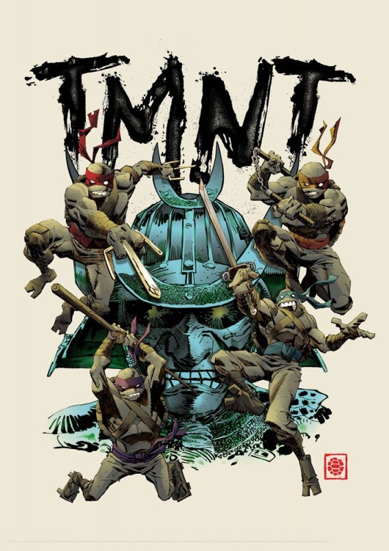 Teenage Mutant Ninja Turtles - Kunstdruck 42 x 30 cm