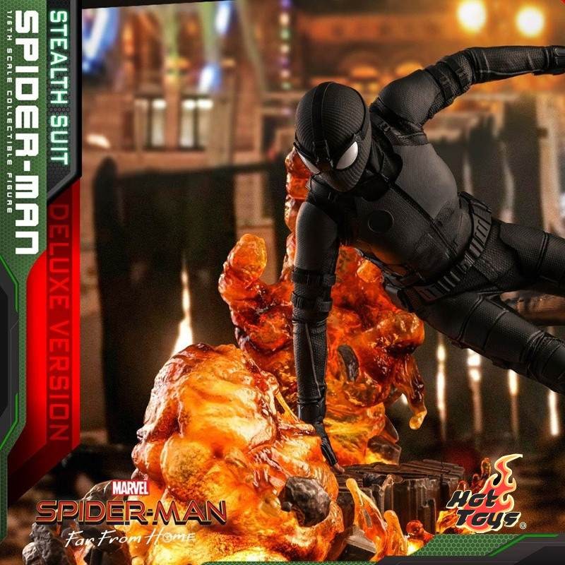 Spider-Man (Stealth Suit) Deluxe Version - Spider-Man: Far From Home - 1/6 Scale Figur