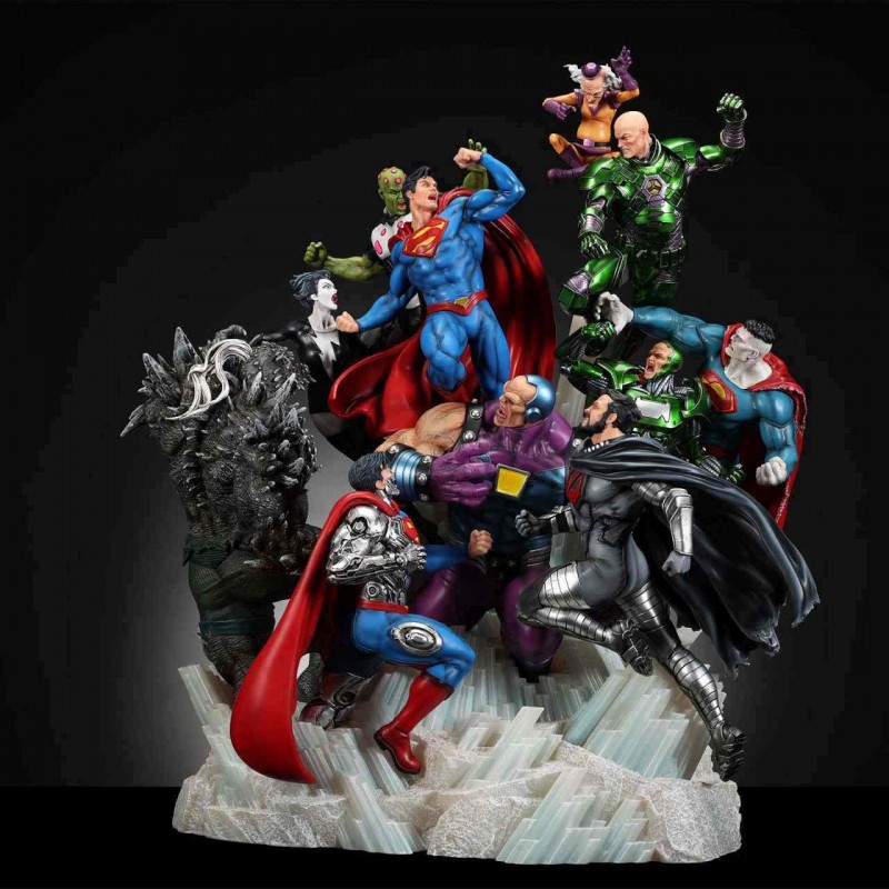 Superman Justice (Colored) - DC Comics - 1/6 Scale Premium Statue