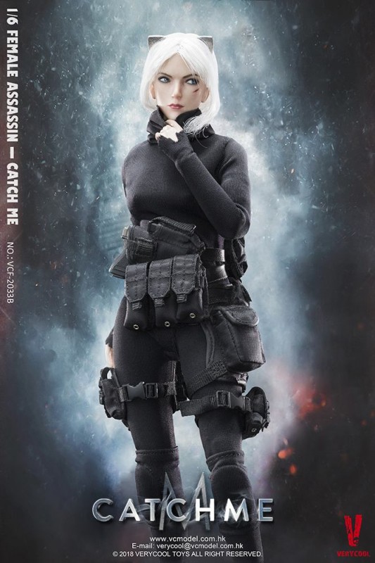 Female Assassin “Catch Me” - 1/6 Scale Actionfigur | Piece Hunter