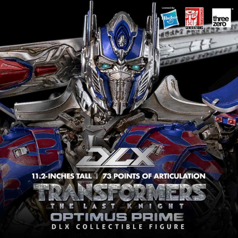 Optimus Prime - Transformers The Last Knight - DLX Scale Actionfigur