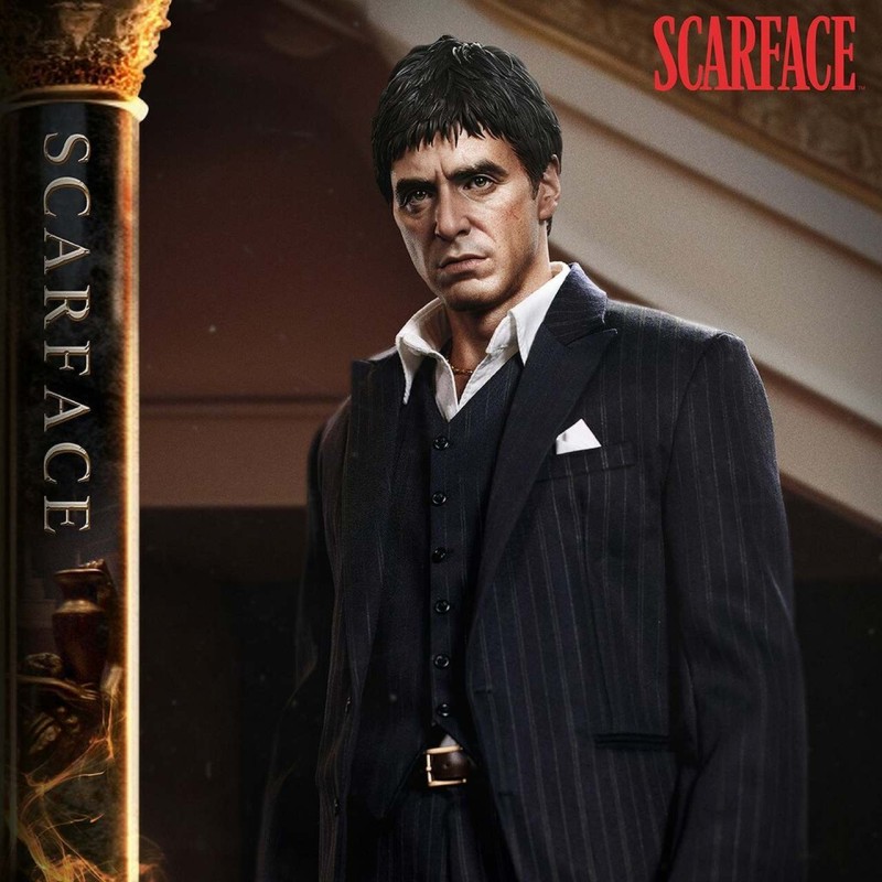 Tony Montana - Scarface - 1/4 Superb Scale Hybrid Statue