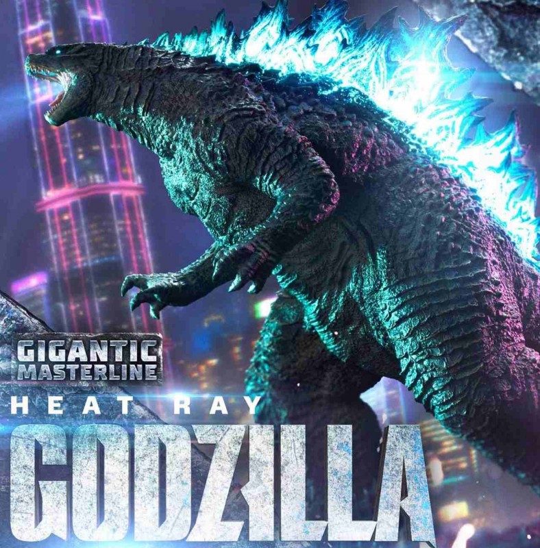 Heat Ray Godzilla - Godzilla vs. Kong - Polystone Statue