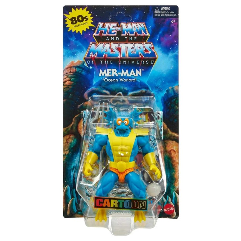 Cartoon Collection: Mer-Man - Masters of the Universe Origins - Actionfigur 14cm