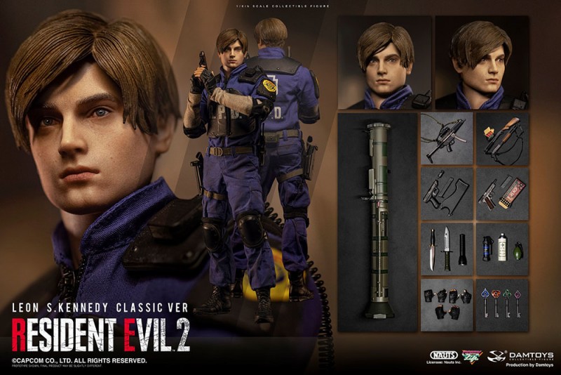 LEON S KENNEDY 1/6スケール CLASSIC VER. Leon S. Kennedy (Classic Version) - Resident Evil 2 - 1/6 Scale