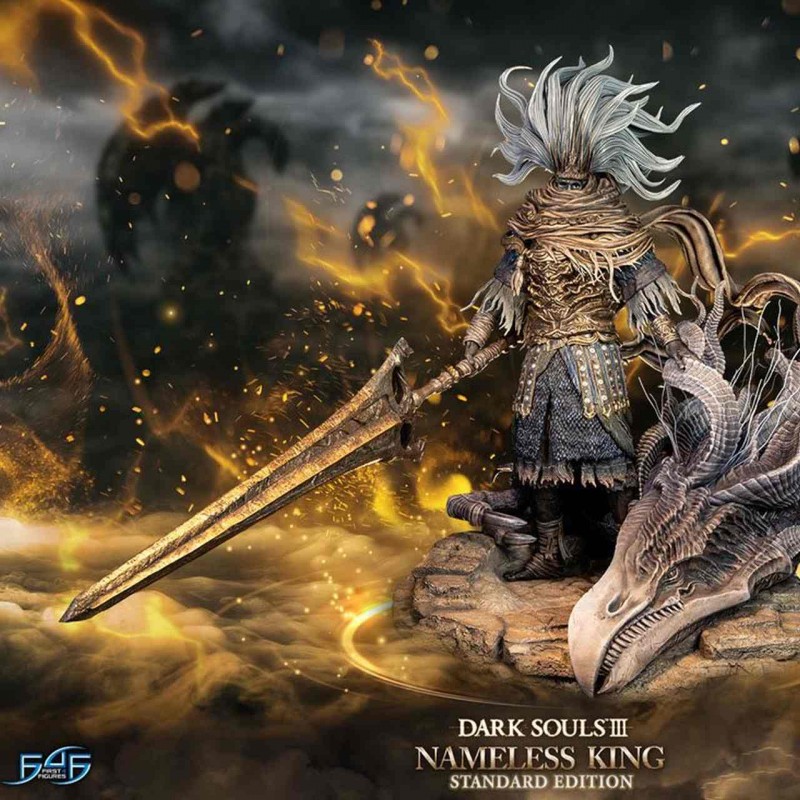 Nameless King - Dark Souls III - Polystone Statue
