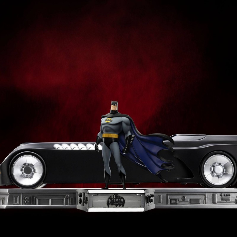 Batman and Batmobile - Batman The Animated Series - 1/10 Art Scale Statue