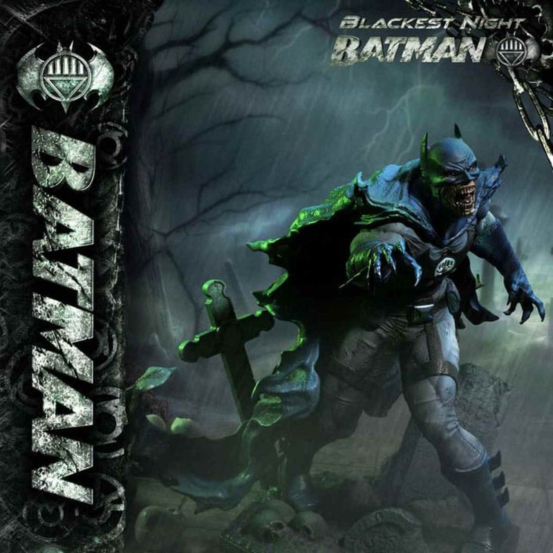 Batman Blackest Night Version - Batman - 1/4 Scale Polystone Statue