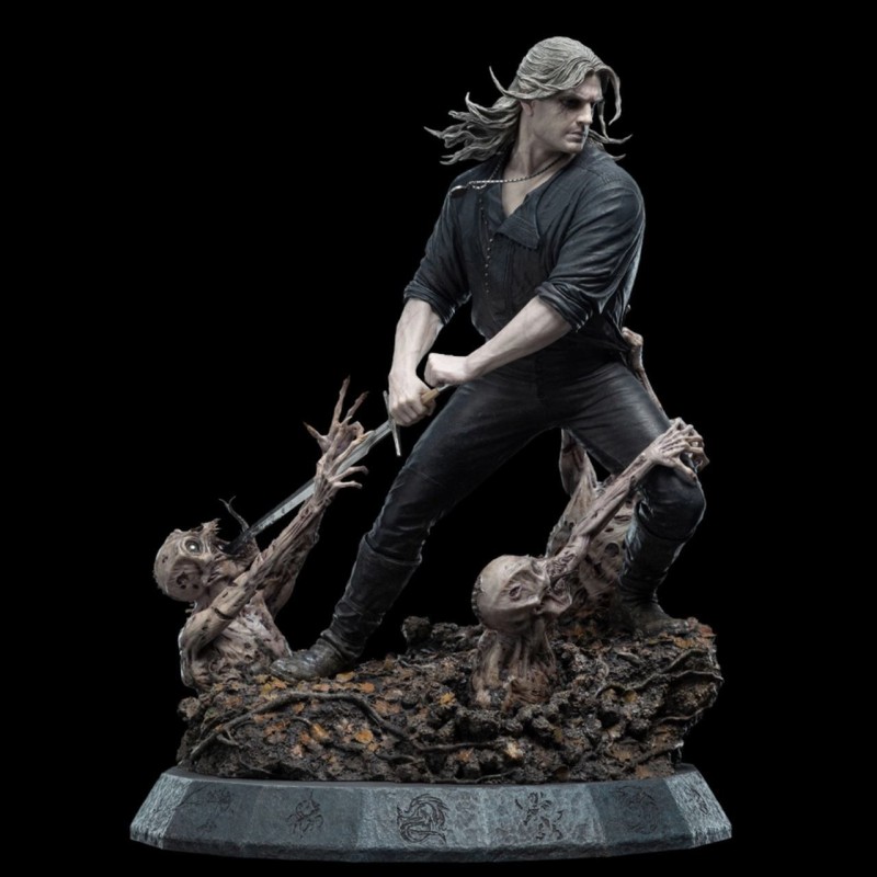 Geralt the White Wolf - The Witcher - 1/4 Scale Statue