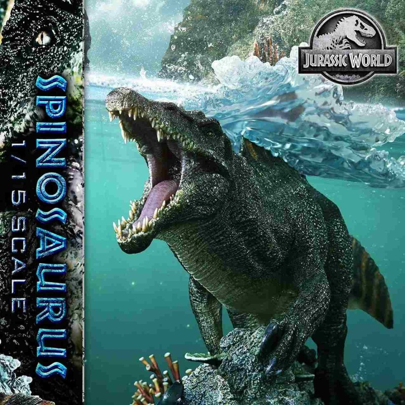Spinosaurus - Jurassic World: Die Wiedergeburt - 1/15 Scale Polystone Statue