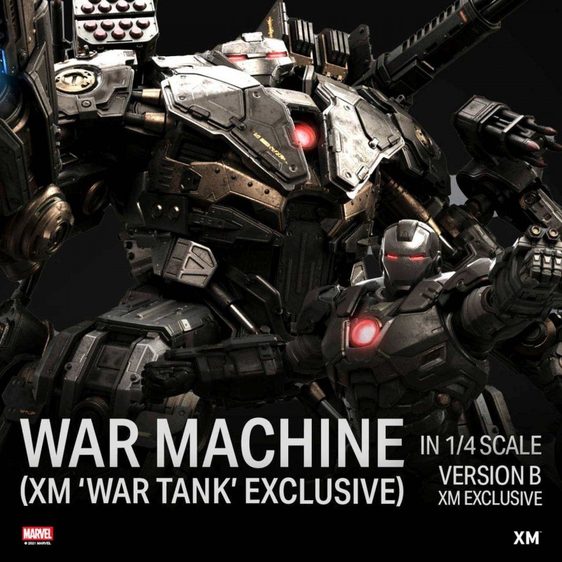 War Tank XM Exclusive (Version B) - Marvel Comics - 1/4 Scale Premium Statue