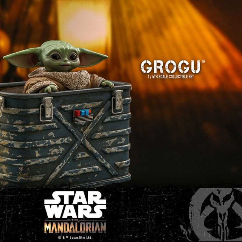 Grogu - Star Wars The Mandalorian - 1/6 Scale Figuren Set